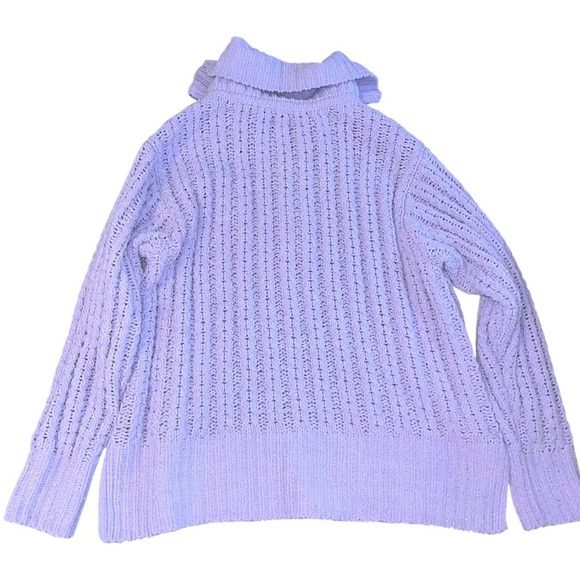 Aerie Cable Car Quarter Zip Sweater - Picture 3 of 6